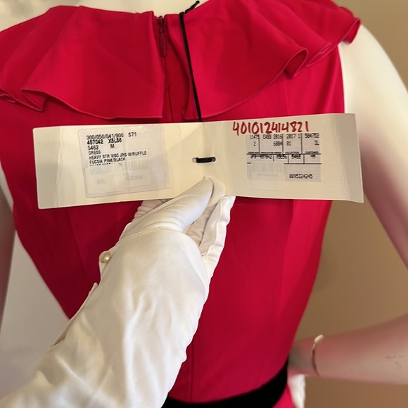 GUCCI PINK  RUFFLE DRESS SIZE M - Picture 11 of 15